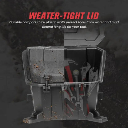 Rear Cargo Bed Storage Box for Polaris RZR XP 1000, RZR XP Turbo & More