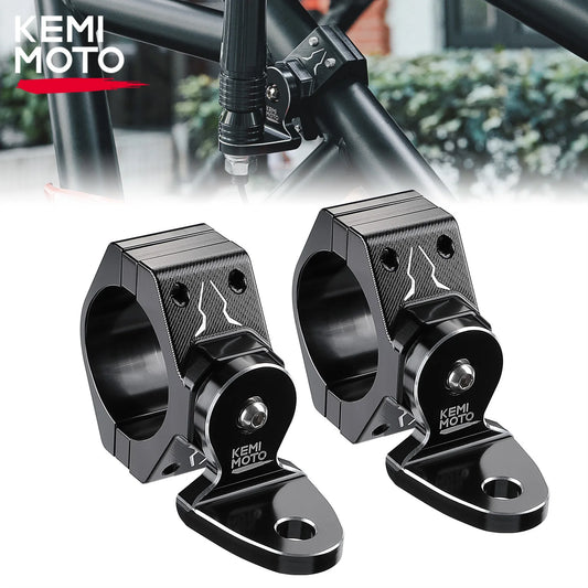 CNC Aluminum Whip Light Flag Mount Bracket for Can-Am Maverick X3, Polaris RZR 900 & RZR XP 1000