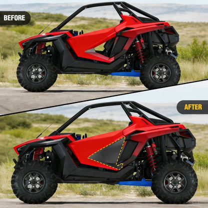 Nilight Lower Door Insert Panels, 2-Door for Polaris RZR Pro XP, RZR Pro R & RZR Turbo R