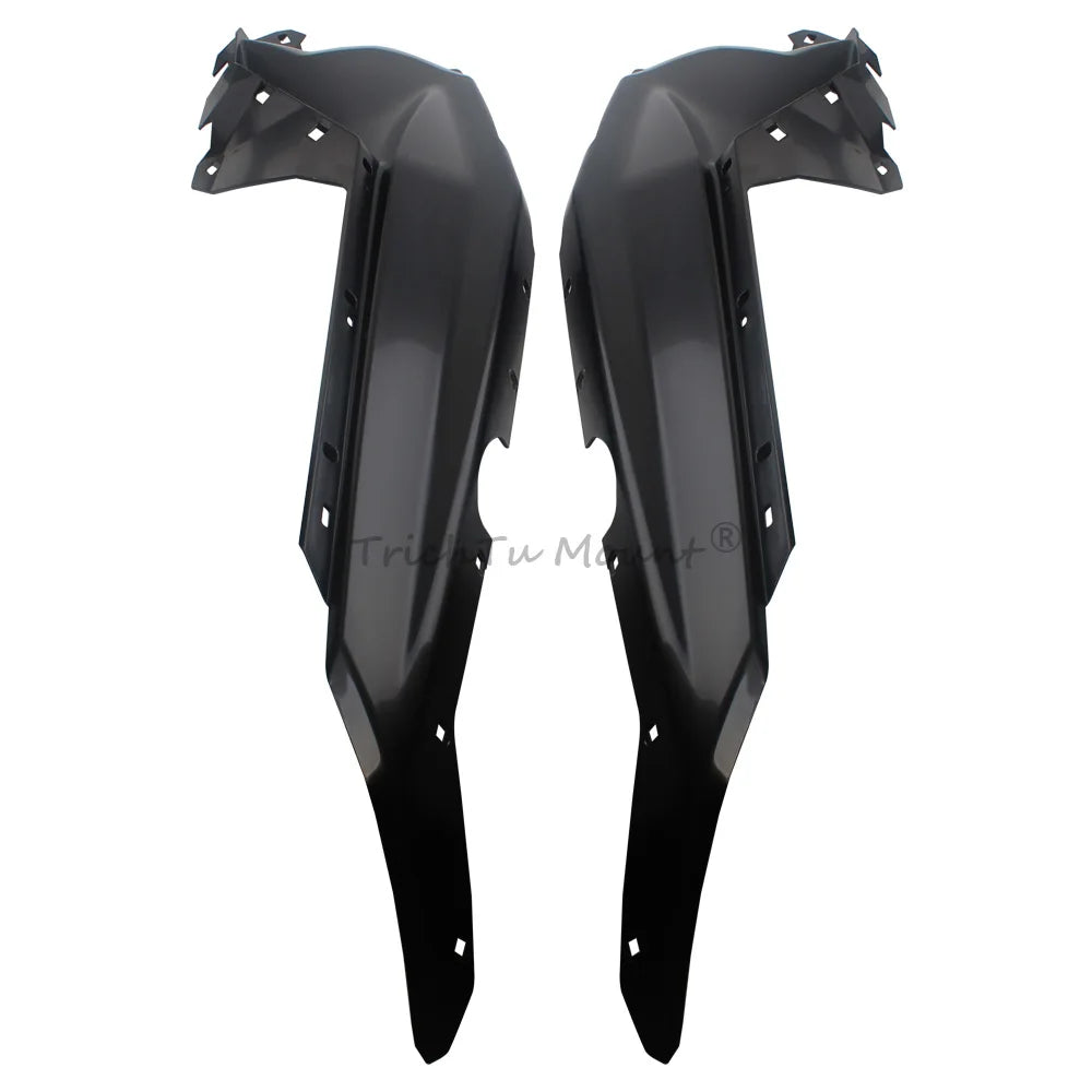 Rear Fascia Fender Guard Covers, Matte Black (Pair) for Can-Am Maverick X3 (2017–2024)