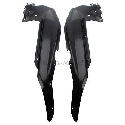 Rear Fascia Fender Guard Covers, Matte Black (Pair) for Can-Am Maverick X3 (2017–2024)