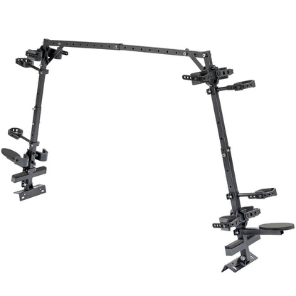 KEMIMOTO Bed-Mount Double Sporting Clays Gun Holder for UTV & SXS