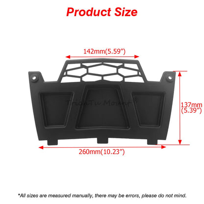 ABS Front Winch Cover Protector for Polaris RZR XP 1000, RZR XP Turbo & More