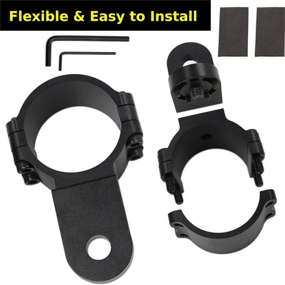 360-Degree Whip Light Roll Bar Mounts (2-Pack) for UTV & SXS