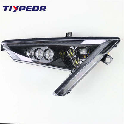 LED Headlights with RGB DRL and Turn Signals for Polaris RZR Pro XP (2020–2021)