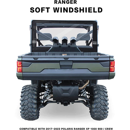 PVC Waterproof Rear Window Panel for Polaris Ranger XP 1000 & Ranger XP 900