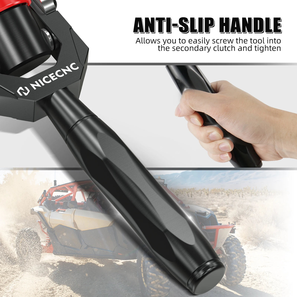 Clutch Removal and Belt Changing Tool Kit for Can-Am Maverick X3, Maverick Sport & More