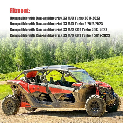 Rear Door Side Storage Bags for Can-Am Maverick X3 (2017–2021)