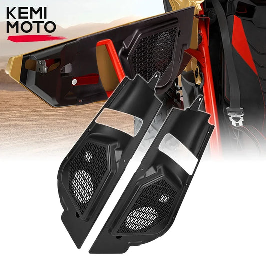6.5-Inch Front Upper Door Speaker Pods for Can-Am Maverick X3 (2017–2025)