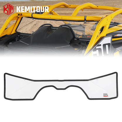 Clear Polycarbonate Rear Windshield, Scratch-Resistant for Can-Am Maverick R (2024–2026)