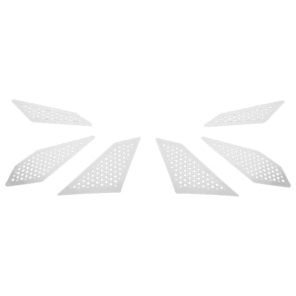 Stainless Steel Air Intake & Clutch Vent Grill Covers for Polaris RZR Pro XP (2021–2026)