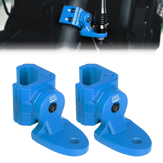 Pro-Fit Cage Whip Light and Flag Mount Bracket for Polaris Ranger XP 1000, Ranger 1000 & More