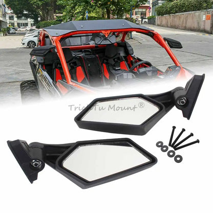 180/360° Adjustable Side Rearview Mirrors for Can-Am Maverick X3 (2017–2024)
