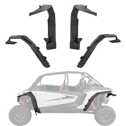 Extended Front and Rear Fender Flares for Polaris RZR XP 1000 (2024–2026)