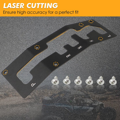 Shift Gate Plate Panel Cover Guard for Can-Am Maverick X3 (2017–2021)