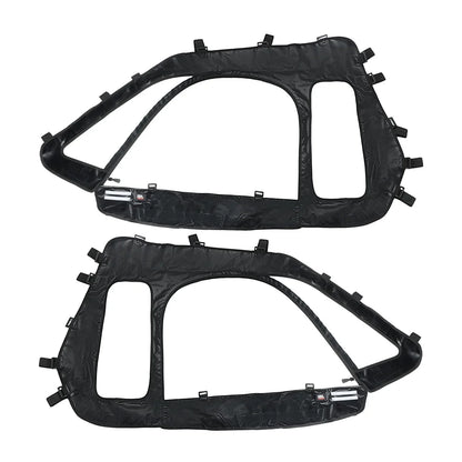 KEMIMOTO Soft Upper Door Set for Polaris RZR XP 1000, RZR XP Turbo & RZR 900