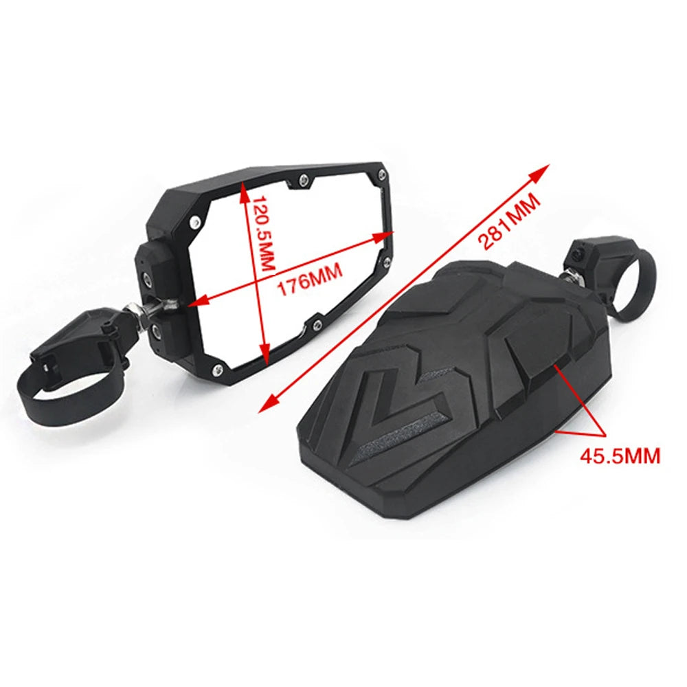 Adjustable Rearview Side Mirrors, Left and Right for CFMOTO ZForce 800, ZForce 950 & More