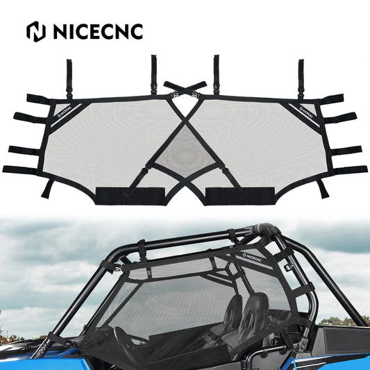 NICECNC Heavy-Duty Window Nets with Quick-Release Buckles for UTV & SXS