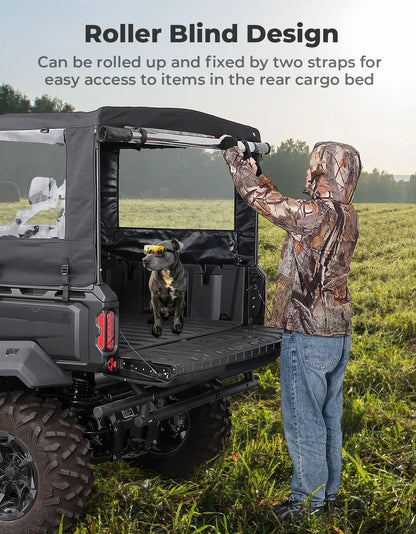 Cargo Bed Tent Cover with Clear Windows, 600D for Can-Am Defender (2016–2026)