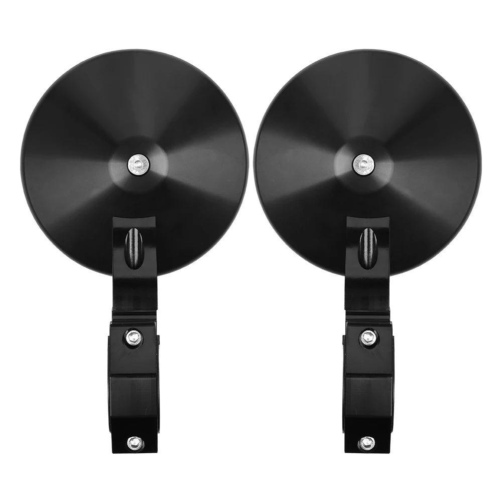 Side Rearview Mirrors with 1.75-Inch Roll Bar Clamps for UTV & SXS