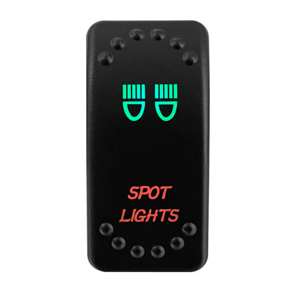 4x4/2x4 Rocker Switch, Red & Green LED for UTV & SXS