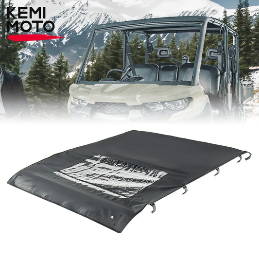 Water-Resistant Canvas Soft Roof Top for Can-Am Defender (2017–2026)