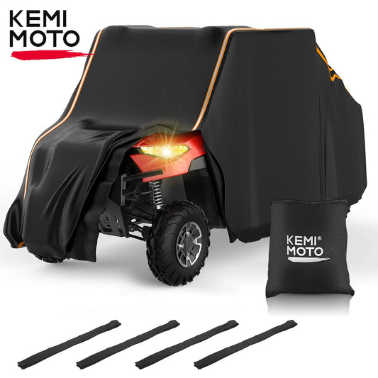 4-Seat Utility Vehicle Cover with PU Coating for Polaris Ranger XP 1000, General & RZR XP 1000