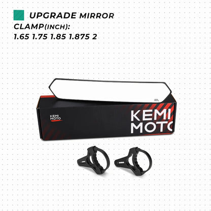 Adjustable Center Mirror with Aluminum Clamps for UTV & SXS