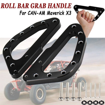 Anodized Aluminum Grab Handle Kit for Can-Am Maverick X3 (2017–2021)