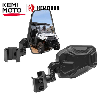 Pro-Fit Cage Side Rearview Mirrors for Polaris General, CFMOTO UForce 600 & UForce 1000