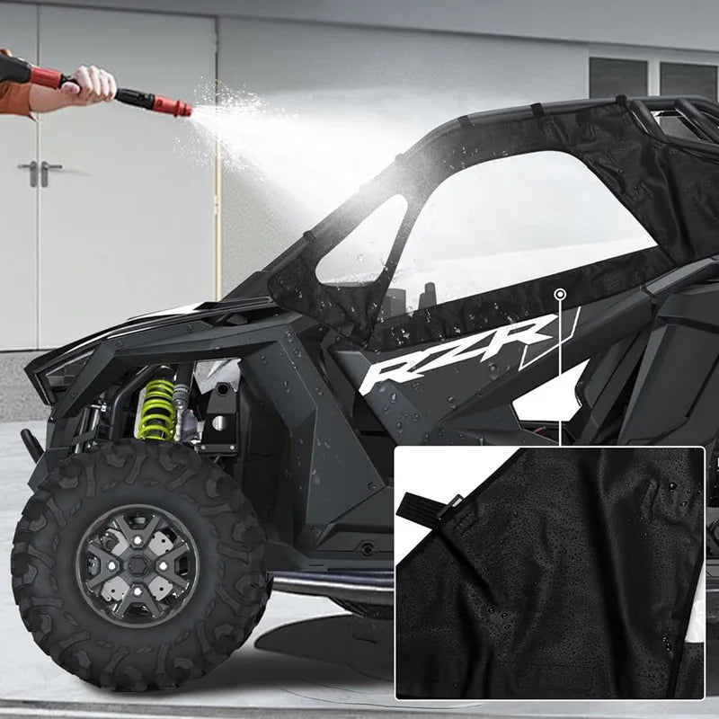 Waterproof Soft Upper Door Kit, 2-Seat for Polaris RZR Pro XP & RZR Turbo R