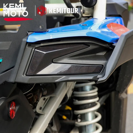 Black Tail Lamps with Amber Turn Signals for Can-Am Maverick X3 (2017–2026)