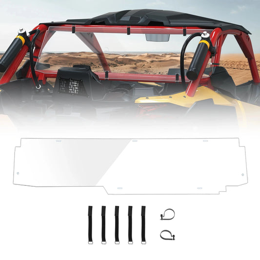 Clear PC Rear Window for Can-Am Maverick X3 (2017–2025)