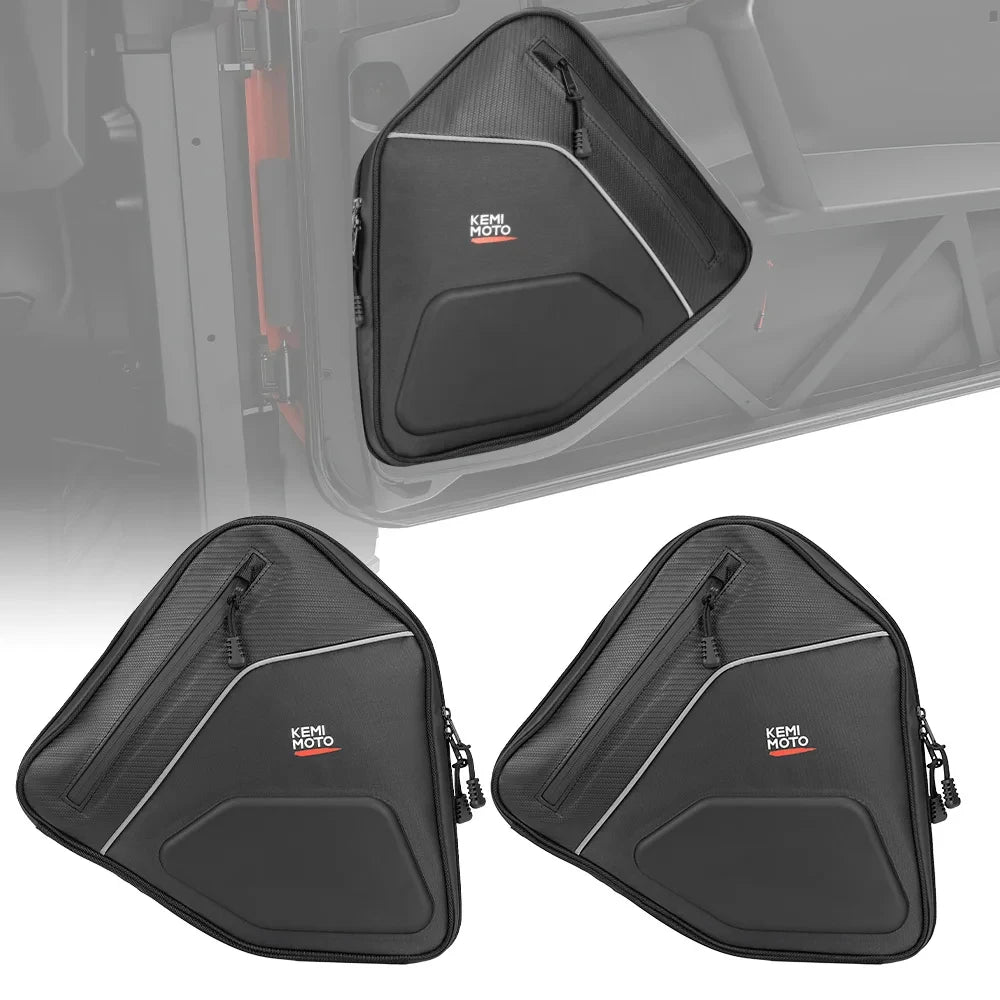 EVA Door Storage Bags with Knee Pad, Water-Resistant for Can-Am Maverick Trail, Maverick Sport & Commander