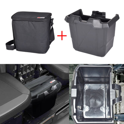 Removable Underseat Storage Bin with Cooler Bag for Can-Am Defender (2017–2022)