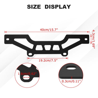 Shock Tower Light Bar Mount Bracket Kit for Can-Am Maverick X3 (2017–2024)