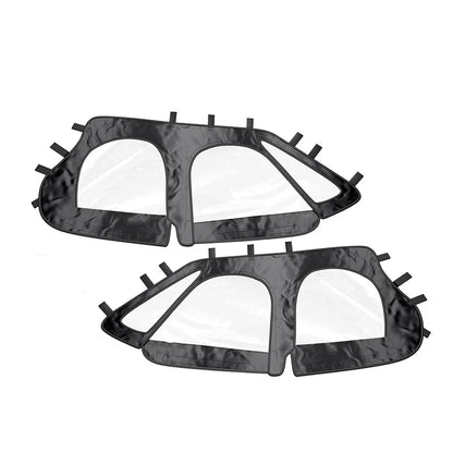 Soft Upper Doors with Clear Side Windows, 4-Seat for Polaris RZR XP 1000 (2014–2023)