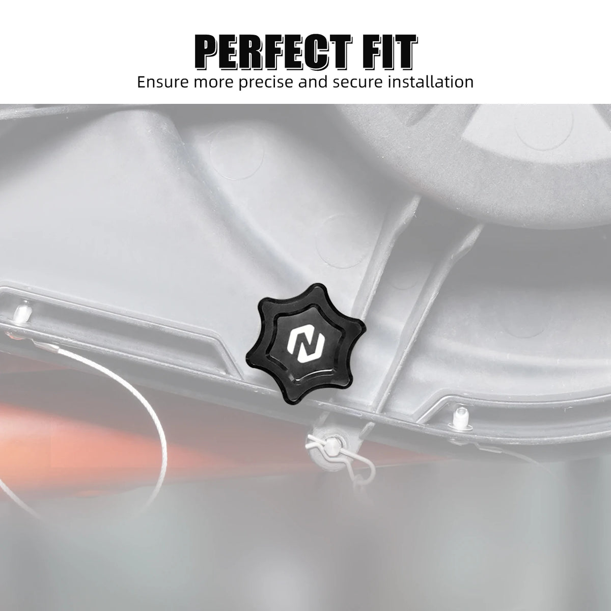 NICECNC Clutch Cover Thumb Screw Drain Plug for Can-Am Maverick X3, Maverick Sport & More