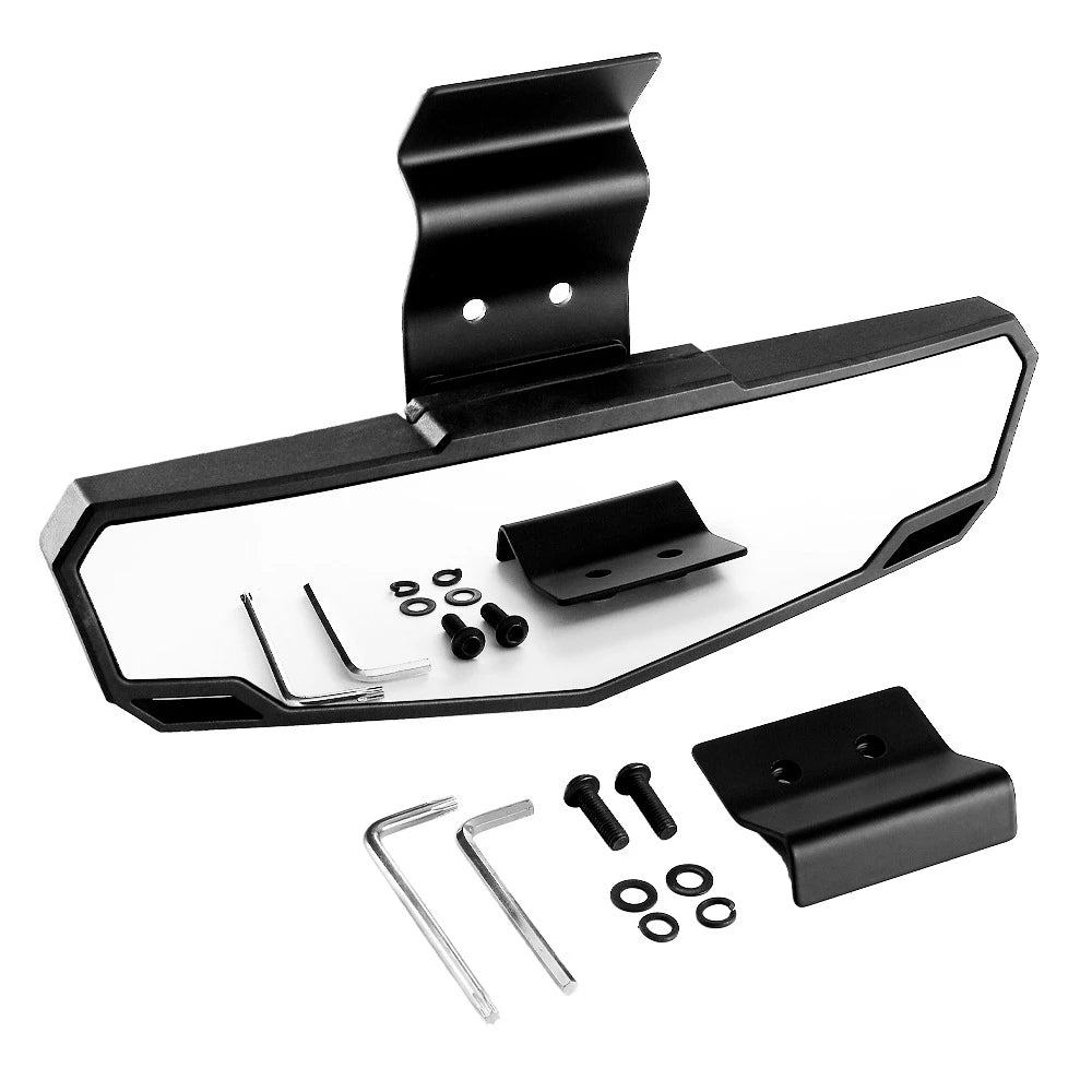 Wide Center Rear View Mirror for Polaris Ranger 570, Ranger XP 900 & More