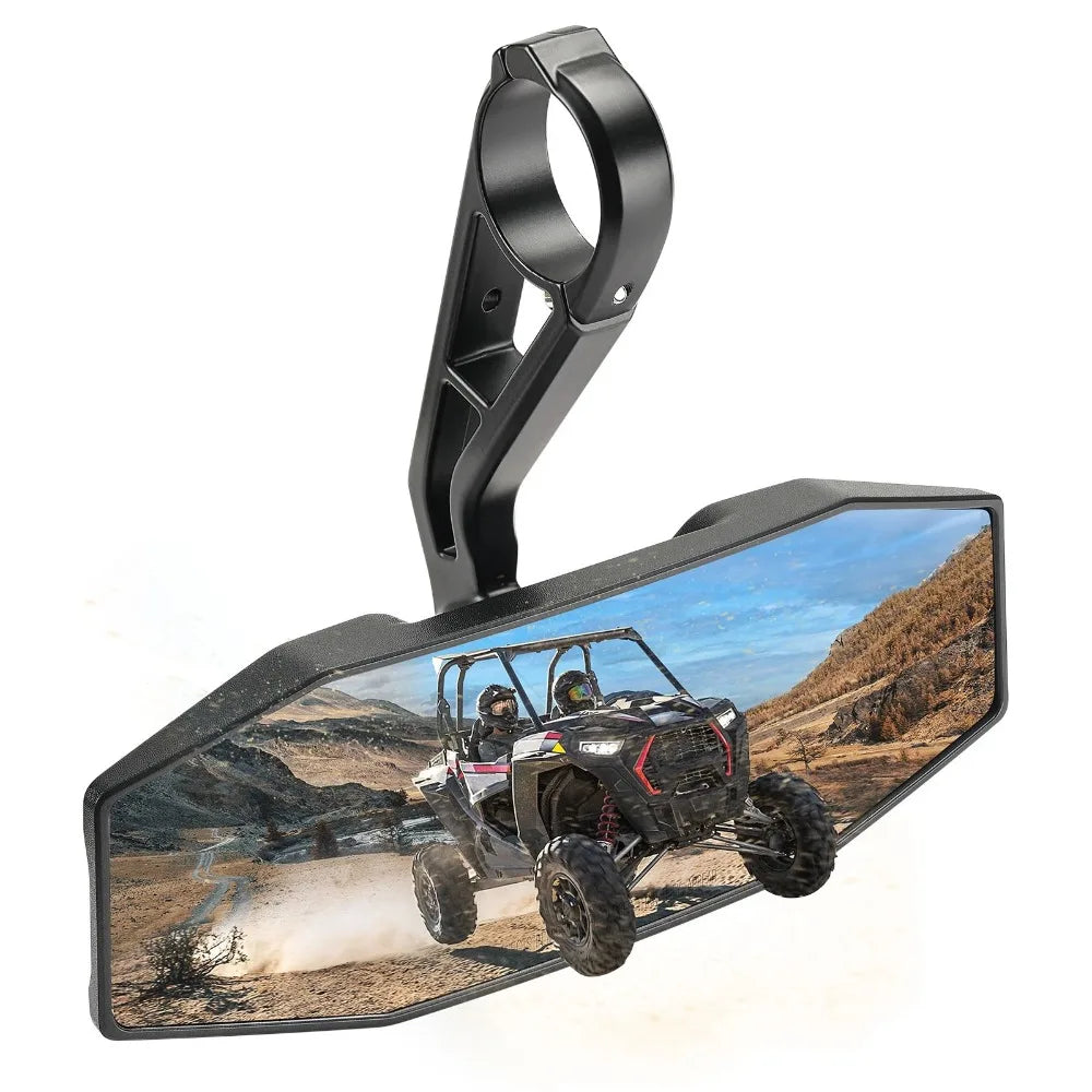 Convex Center Rearview Mirror Replacement for Polaris General, RZR XP 1000 & More