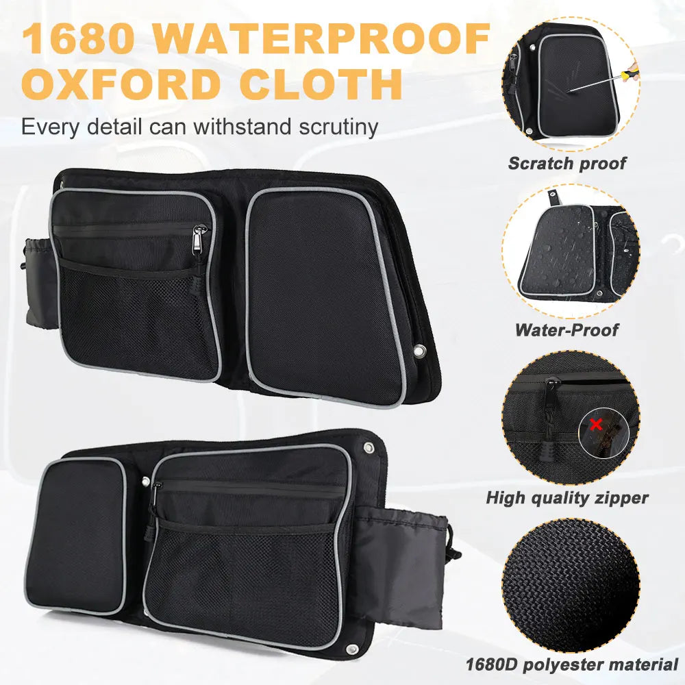 Rear Door Storage Bags, Driver and Passenger for Polaris RZR XP 1000 & RZR 900