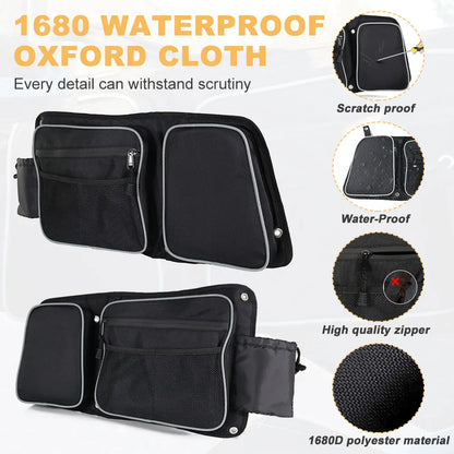 Rear Door Storage Bags, Driver and Passenger for Polaris RZR XP 1000 & RZR 900