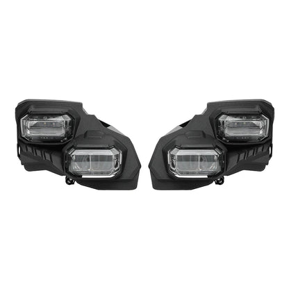 LED Headlight Assembly with High/Low Beam and DRL for Can-Am Maverick R (2024–2025)