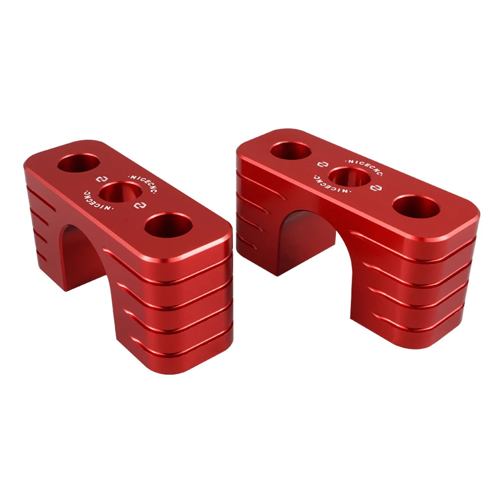 NICECNC Aluminum Rear Sway Bar Clamp Mount Brackets for Can-Am Maverick X3 (2017–2024)