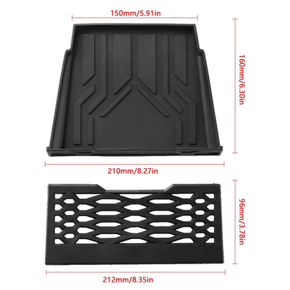 Under-Dash Net with Anti-Slip Tray for Kawasaki Teryx KRX 1000 (2020–2025)