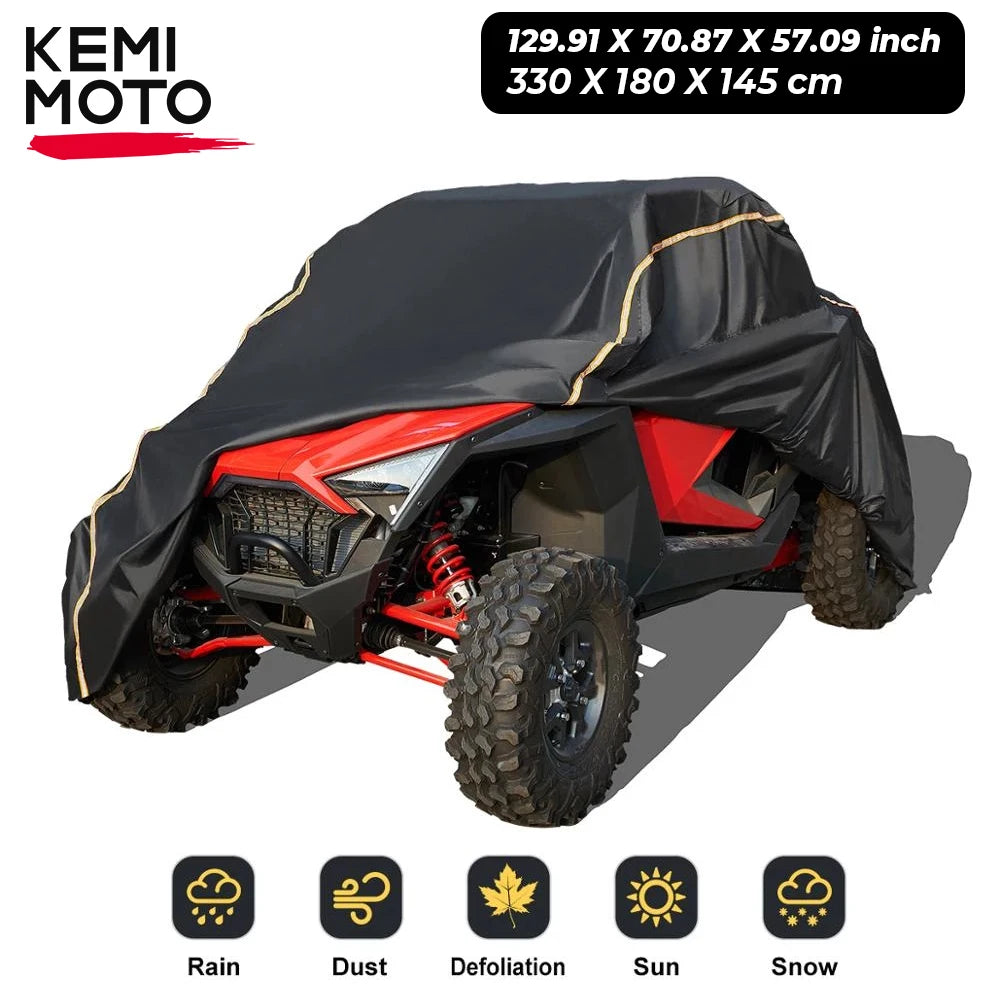 Heavy-Duty 2-Seat UTV Storage Cover for Polaris RZR Pro XP & Can-Am Commander