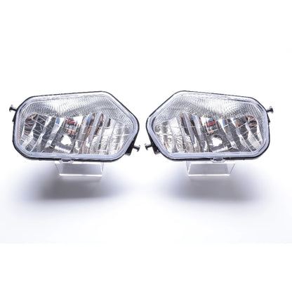 LED Headlights with Halo Ring (Pair) for Polaris RZR 570 & RZR XP 1000