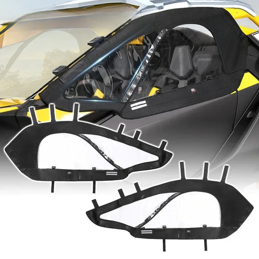 Soft Upper Door Kit with Clear TPU Windows for Can-Am Maverick R (2024)