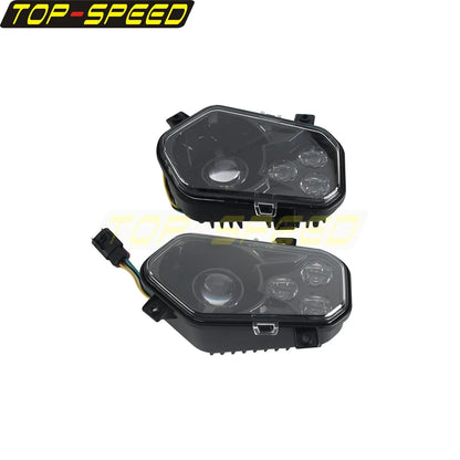 LED H4 Headlights with High and Low Beam for Polaris RZR 570 & RZR 900