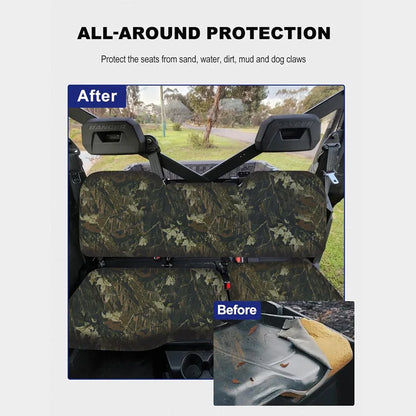 Camo Waterproof Bench Seat Protector for Polaris Ranger 1000 & Ranger XP 1000